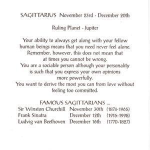 6422 Sagittarius – by Heron Zodiac